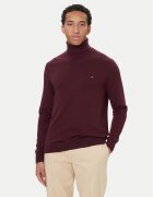 Tommy Hilfiger Bluză cu gât MW0MW28048 Regular Fit