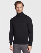 Tommy Hilfiger Bluză cu gât Pima MW0MW28048 Regular Fit