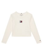 Tommy Hilfiger Bluză KG0KG09065 S Écru Regular Fit