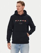 Tommy Hilfiger Bluză Multi Flags MW0MW38666 Regular Fit