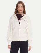 Tommy Hilfiger Bluză Script WW0WW45742 Écru Regular Fit