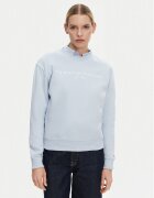 Tommy Hilfiger Bluză WW0WW39791 Albastru celest Relaxed Fit