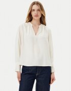 Tommy Hilfiger Bluză WW0WW44049 Écru Regular Fit