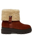 Tommy Hilfiger Botine Faux Fur Suede Roll-Down Boot FW0FW08158