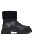 Tommy Hilfiger Botine Shearling Fold Chunky Ankle Boot FW0FW09677