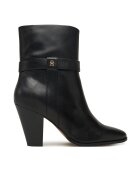 Tommy Hilfiger Botine Th T-Strap Leather Pointy Bootie FW0FW08984