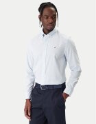Tommy Hilfiger Cămașă Gingham MW0MW41713 Albastru celest Regular Fit