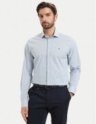 Tommy Hilfiger Cămașă Gingham MW0MW42931 Albastru deschis Slim Fit