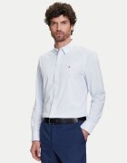 Tommy Hilfiger Cămașă Performance MW0MW39419 Albastru celest Regular Fit