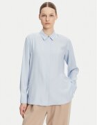 Tommy Hilfiger Cămașă WW0WW44045 Albastru celest Relaxed Fit