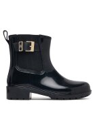 Tommy Hilfiger Cizme de cauciuc Th Buckle Glossy Ankle Rain Boot FW0FW09543