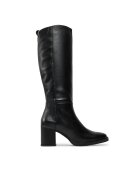 Tommy Hilfiger Cizme Long Boot Mid Wrapped Lthr Heel FW0FW08099