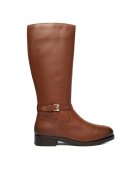Tommy Hilfiger Cizme Th Buckle Riding Lthr Long Boot FW0FW08873