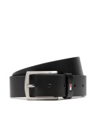 Tommy Hilfiger Curea New Denton 3.5 Belt AM0AM08360 Negru