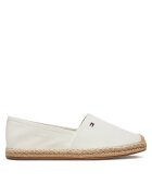 Tommy Hilfiger Espadrile Flag Canvas Espadrille FW0FW08541 Écru