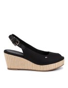 Tommy Hilfiger Espadrile Iconic Elba Sling Back Wedge FW0FW04788