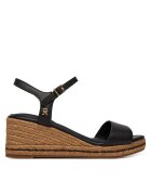 Tommy Hilfiger Espadrile Mid Wedge Espad Leather FW0FW09340