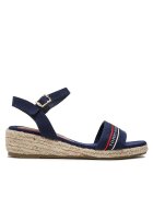 Tommy Hilfiger Espadrile Rope Wedge Sandal T3A7-32777-0048 M