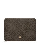 Tommy Hilfiger Etui pentru laptop Th Icon Laptop Case Mono Print AW0AW18929