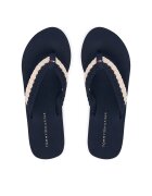 Tommy Hilfiger Flip flop Th Wedge Crochet Summer Sandal FW0FW09420