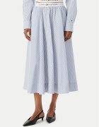 Tommy Hilfiger Fustă midi WW0WW48936 A-Line Fit