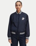 Tommy Hilfiger Geacă bomber Logo Appliqué WW0WW48618 Regular Fit