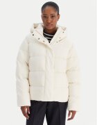 Tommy Hilfiger Geacă din puf WW0WW45739 Écru Regular Fit