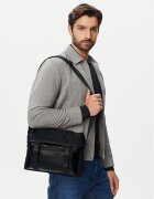 Tommy Hilfiger Geantă crossover Th Nylon Jacquard Satchel AM0AM14404