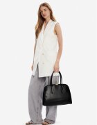 Tommy Hilfiger Geantă Iconic Leather Tote AW0AW18206