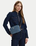 Tommy Hilfiger Geantă Popette Camera Bag Denim Flag AW0AW18610