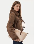 Tommy Hilfiger Geantă Popette East West Tote Faux Fur AW0AW19310