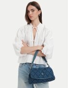 Tommy Hilfiger Geantă Th Feminine Shoulder Bag Denim AW0AW18865