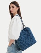 Tommy Hilfiger Geantă Th Feminine Tote Denim AW0AW18866