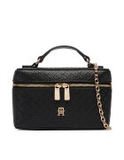 Tommy Hilfiger Geantă Th Icon Chain Vanity Bag Mono AW0AW19021