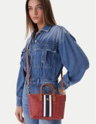 Tommy Hilfiger Geantă Th Monoplay Mini Tote Stripe Le AW0AW18389