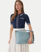 Tommy Hilfiger Geantă Th Statement Leather Bag Suede AW0AW18402