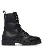 Tommy Hilfiger Ghete TH Stud Leather Lace-Up Boot FW0FW09571