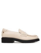 Tommy Hilfiger Loafers Elettra Penny Leather FW0FW09360 Écru