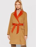 Tommy Hilfiger Palton de lână Blend WW0WW31032 Regular Fit