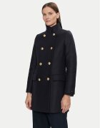 Tommy Hilfiger Palton de lână WW0WW42732 Regular Fit