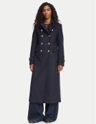 Tommy Hilfiger Palton de lână WW0WW51554 Regular Fit