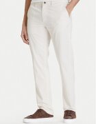 Tommy Hilfiger Pantaloni chino Denton MW0MW41923 Écru Straight Fit