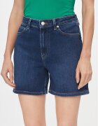 Tommy Hilfiger Pantaloni scurți de blugi Dnm Straight Short Rw Kai WW0WW41320 Slim Fit
