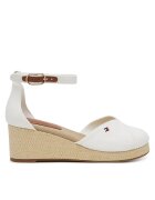Tommy Hilfiger Pantofi Flag Closed Toe Mid Wedge Espad FW0FW08657