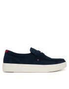 Tommy Hilfiger Pantofi Modern Light Hybrid Suede Loafer FM0FM05786