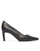 Tommy Hilfiger Pantofi pumps Th Logo Lth Pump Slanted Hl FW0FW09008