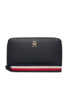 Tommy Hilfiger Portofel Th Logotape Compact Zip Around AW0AW18699
