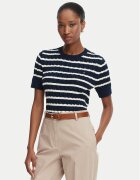 Tommy Hilfiger Pulover Cable Mid WW0WW38744 Regular Fit