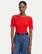 Tommy Hilfiger Pulover Fine Gg Cable Boat WW0WW50103 Regular Fit