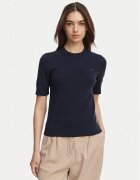 Tommy Hilfiger Pulover WW0WW49705 Bleumarin Slim Fit